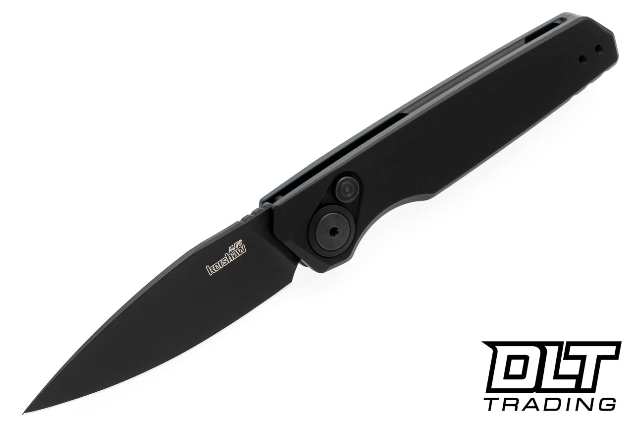 Kershaw Launch 18 - 7551BLK CPM-154 Black Blade - Black Aluminum