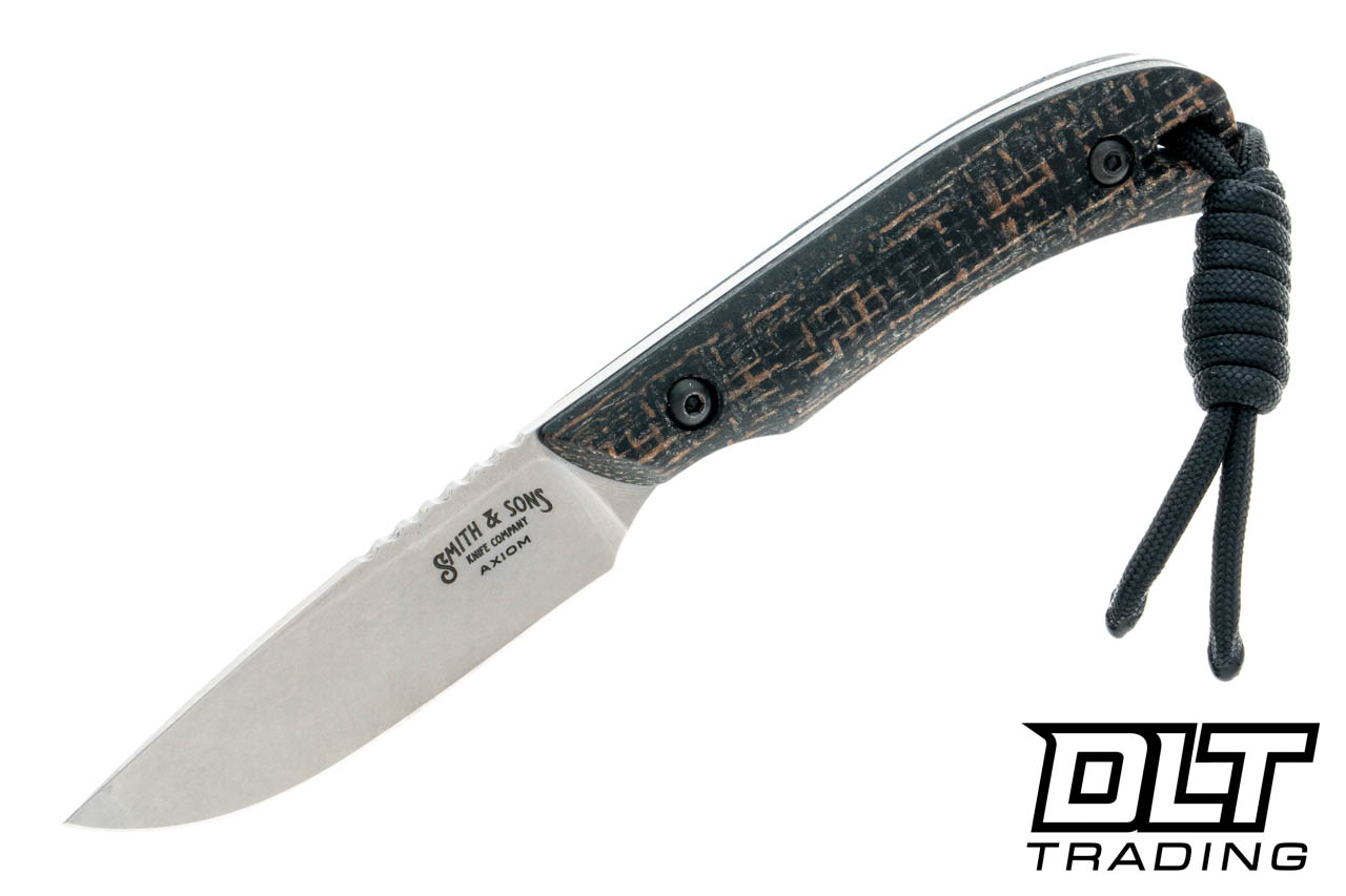 Smith & Sons Axiom MagnaCut - Black & Brown Burlap - DLT Trading