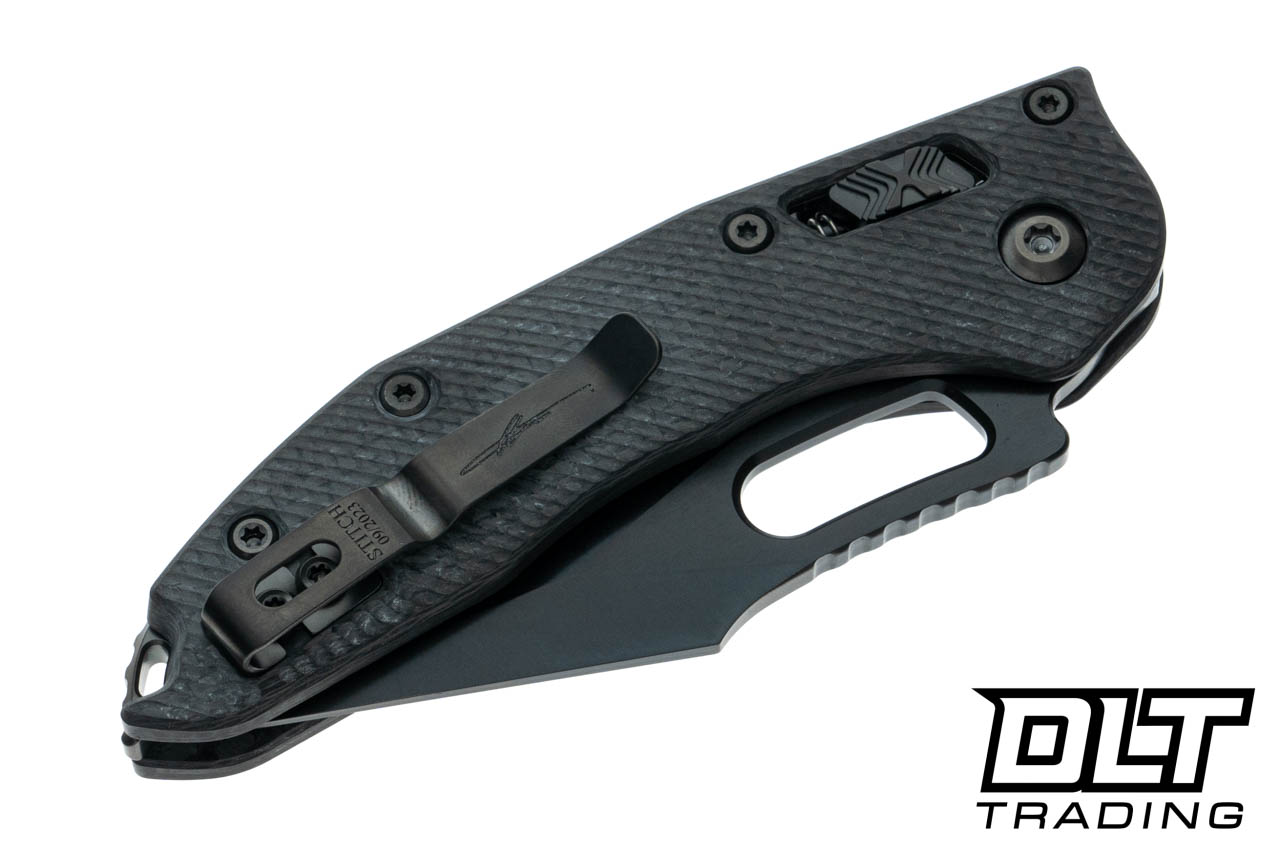 Microtech 169RL-1DLCTFLCFS Stitch S/E Ram-Lok - Fluted Carbon