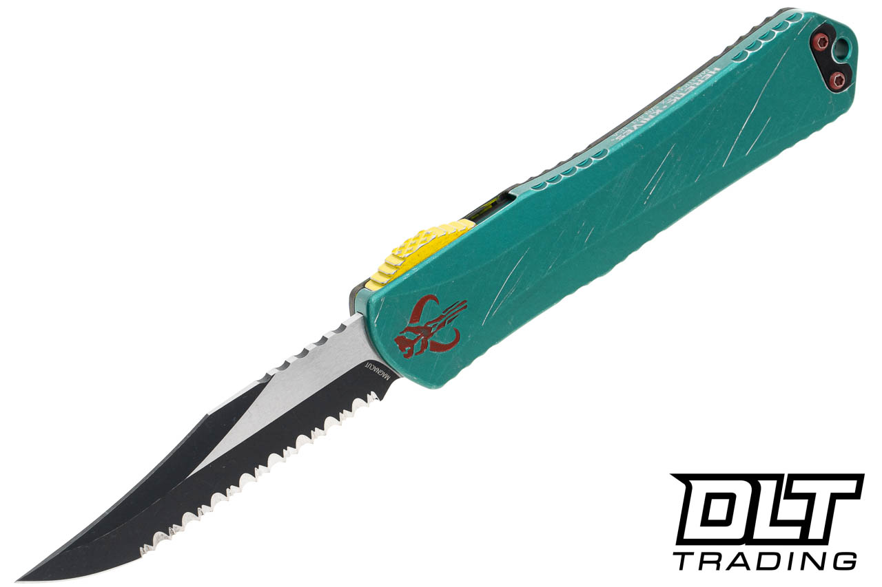 Heretic Manticore X Bowie MagnaCut Fully Serrated - Bounty Hunter