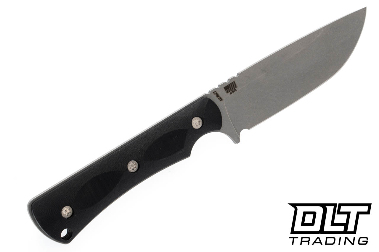 McNees Ridge Runner - Black G-10 - Atomic Finished Blade - DLT Trading