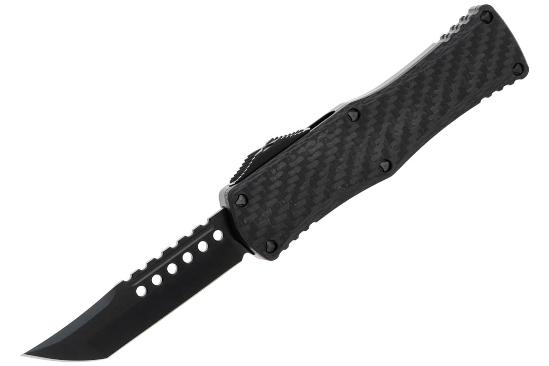 Microtech 919-1DLCTCFSH Hera Hellhound Shadow - Carbon Fiber