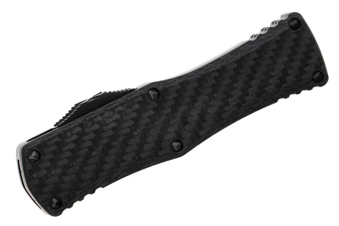 Microtech 919-1DLCTCFSH Hera Hellhound Shadow - Carbon Fiber