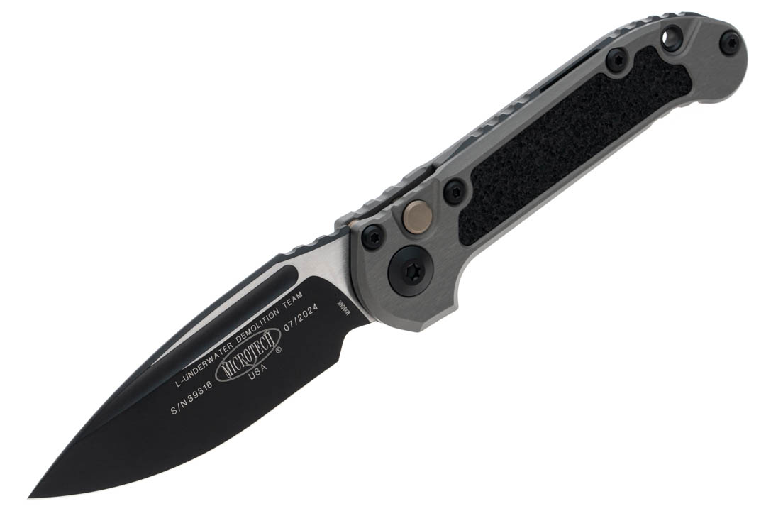 Microtech 1135-1NC LUDT S/E Gen III - Natural Clear Handle - Black