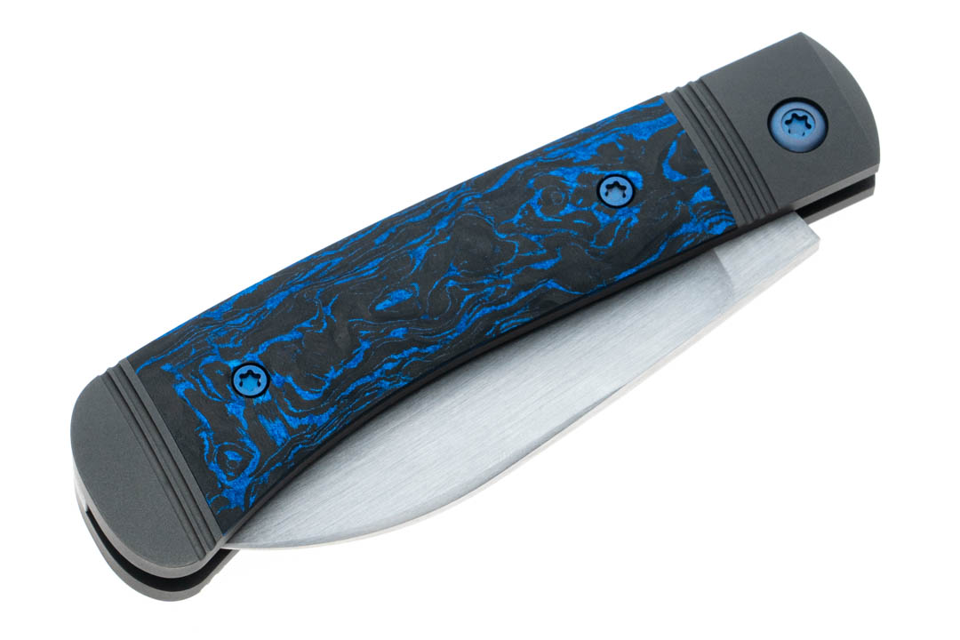 Jack Wolf Venom Jack - Blue Marble Carbon Fiber - Satin Blade