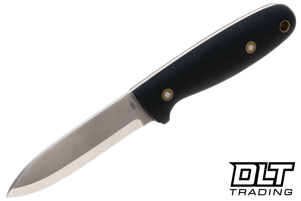 Battle Horse Kepsu - Scandi - Black Canvas Micarta - Matte - DLT
