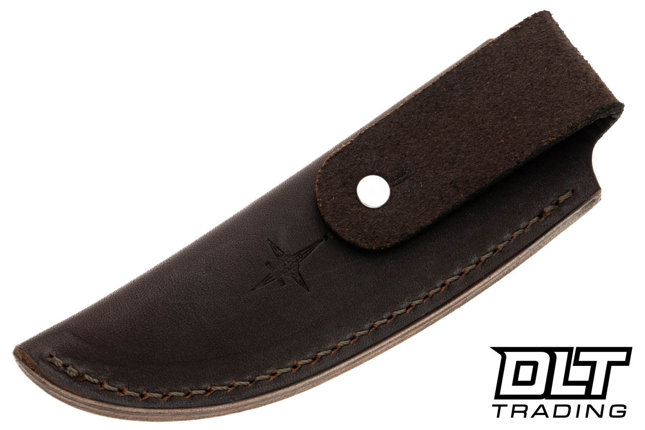 LT Wright Pronghorn 3V - Scandi - Black Micarta - Red liners - DLT LT Wright Pronghorn 3V - Scandi - Black Micarta - Red liners - DLT