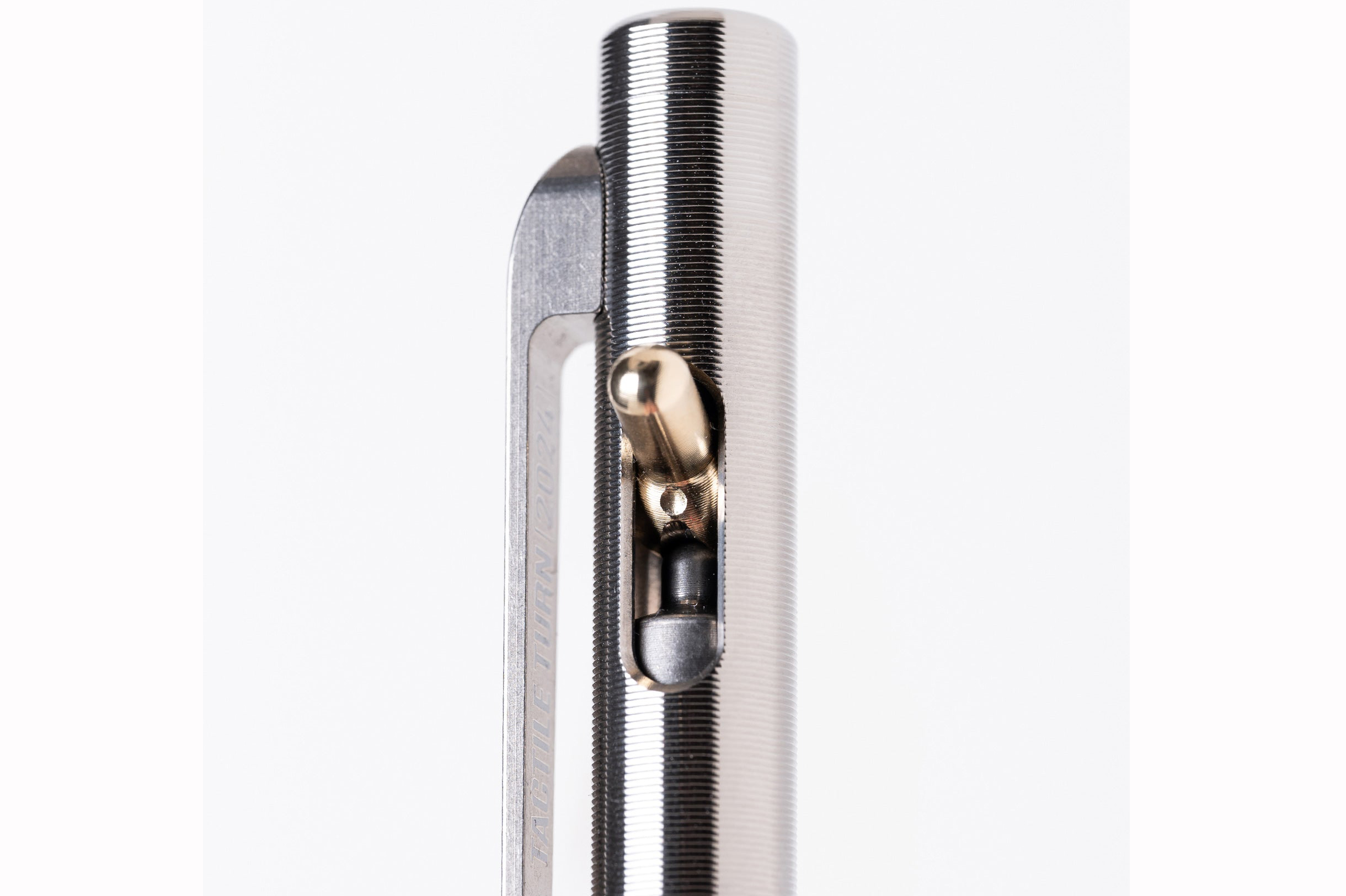 Tactile Turn Switch Pen - Premium Titanium Writing Instrument with