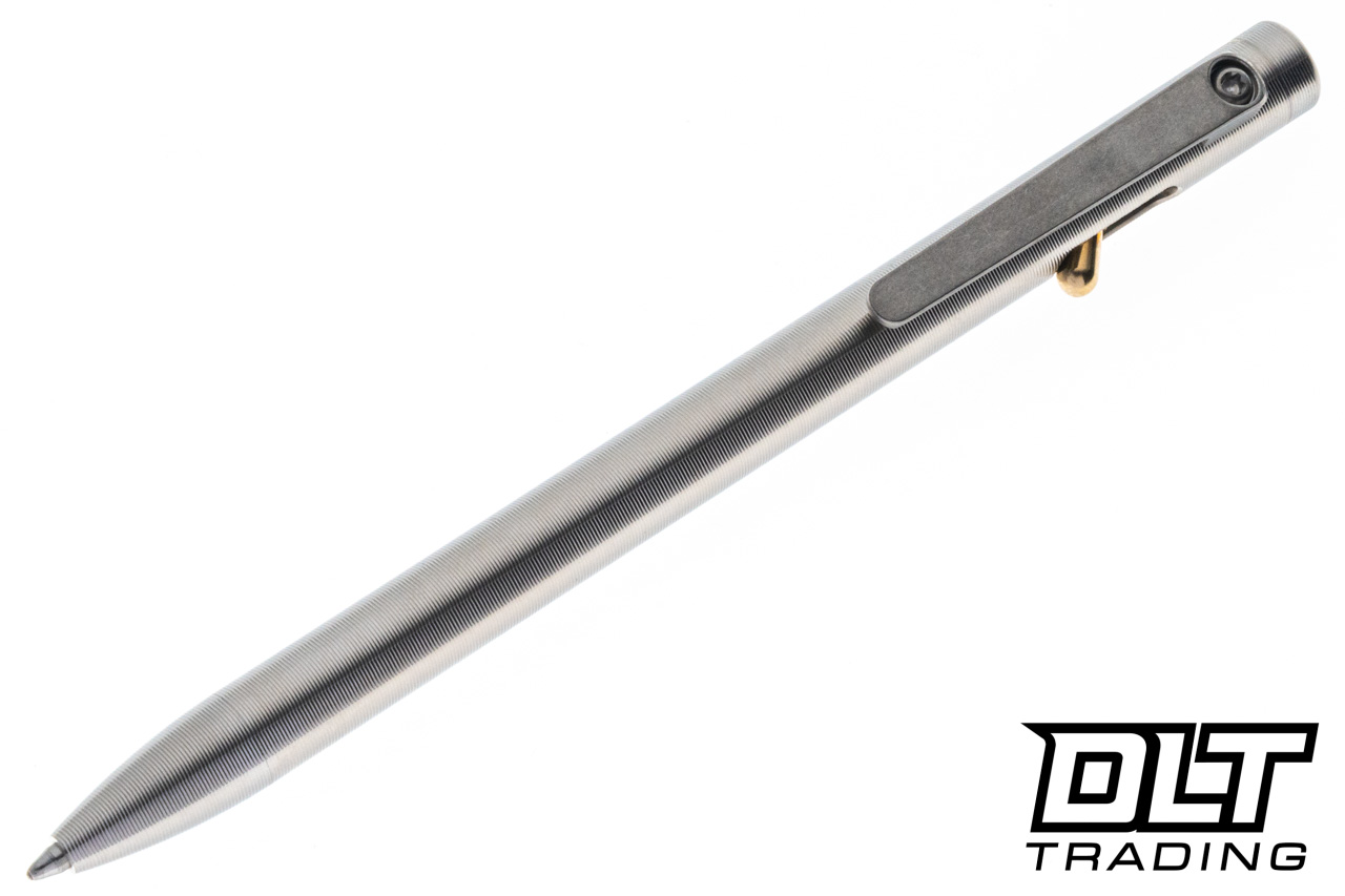 MAGNUS ClickShift V4 レバー式機構 チタン製ボールペン Tactile Turn Switch Pen - Premium Titanium Writing Instrument with