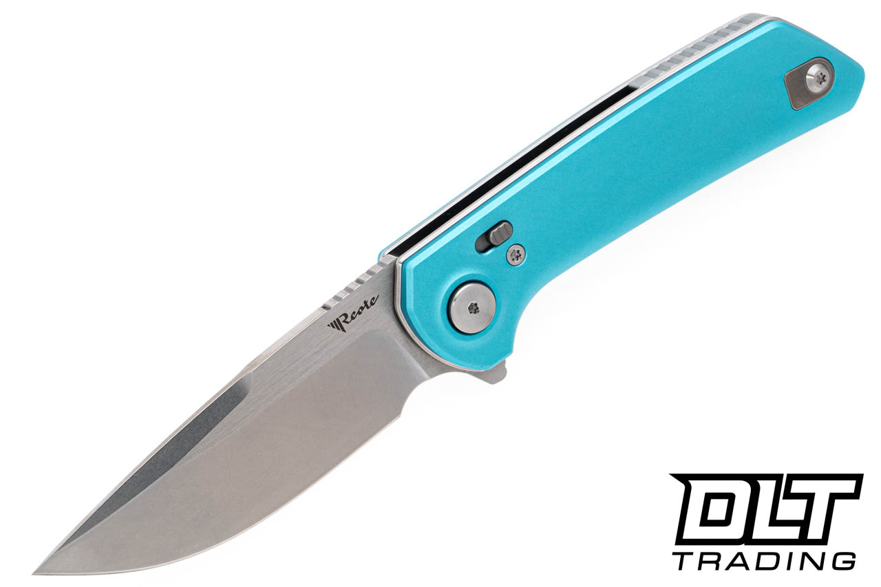 Reate PL-XF Nitro-V - Blue Aluminum - Satin Flats Stonewashed