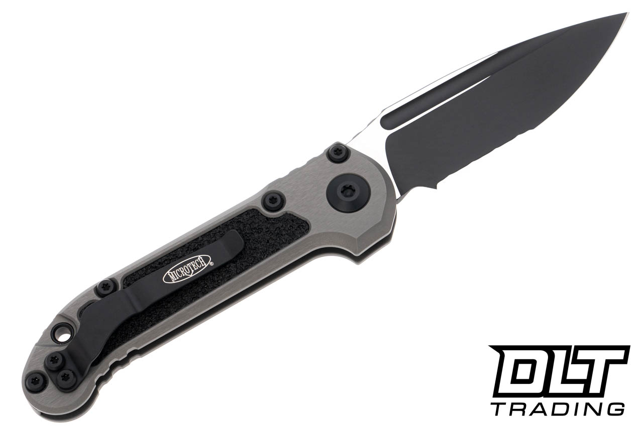 Microtech 1135-2NC LUDT Gen III - Natural Clear Handle - Black