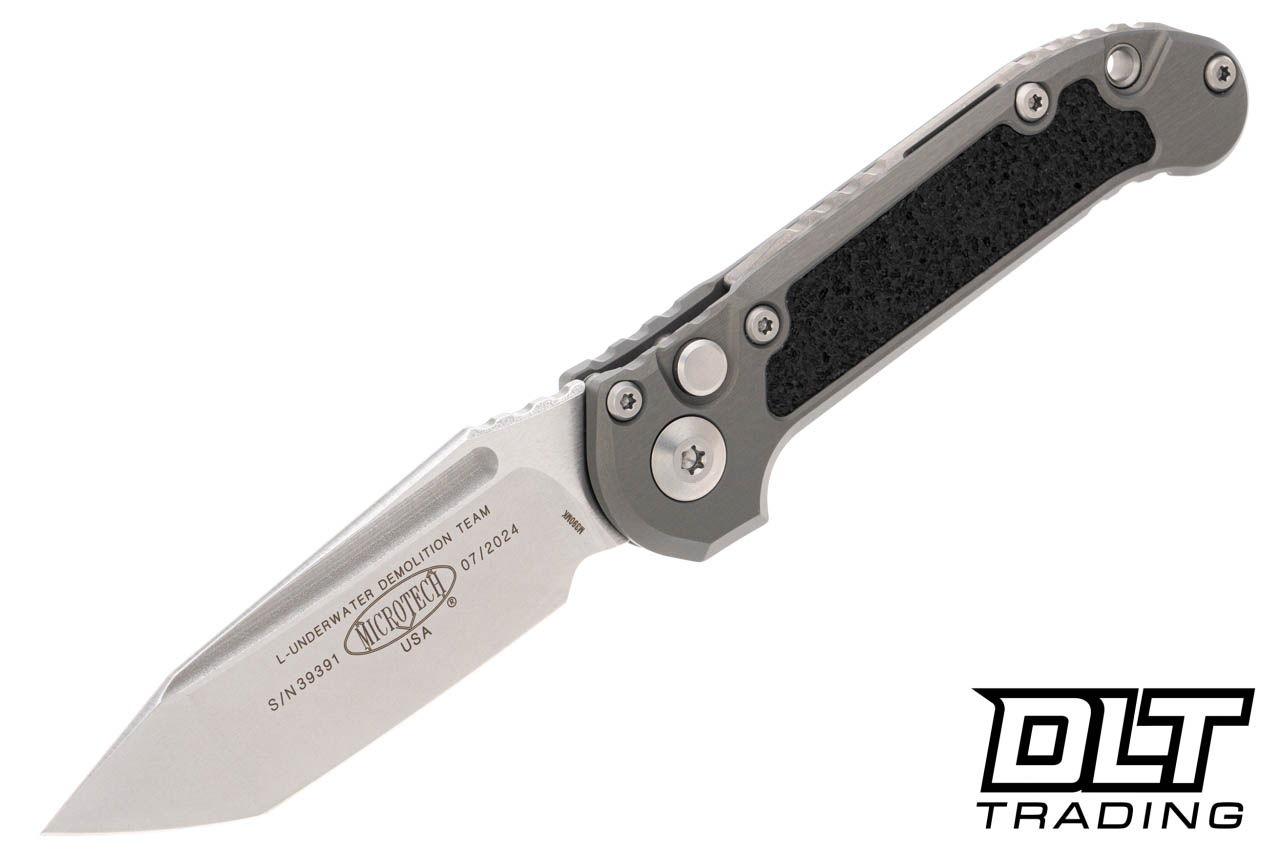 Microtech 1136-10NC LUDT Gen III T/E - Natural Clear Handle