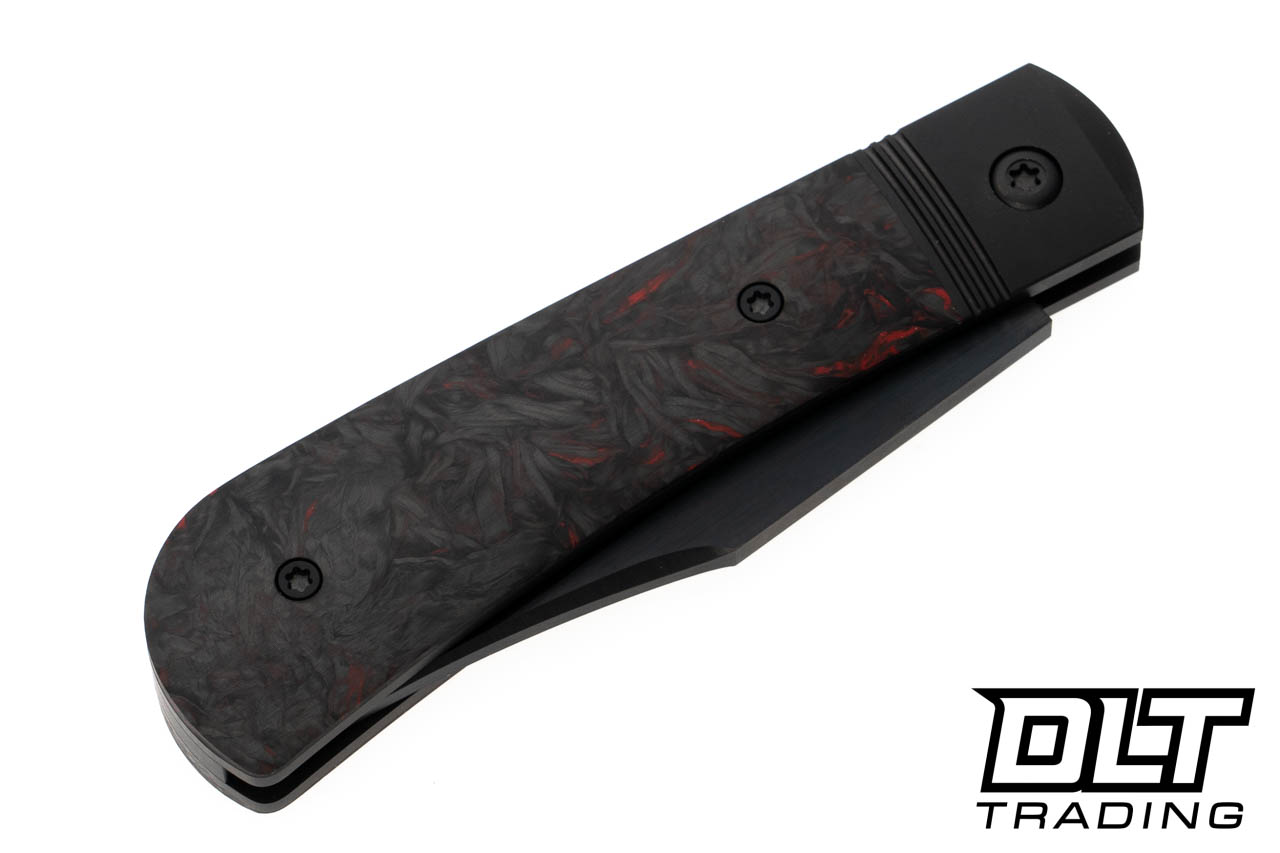 Jack Wolf Benny's Clip - Red Dark Matter Fat Carbon - DLC Blade