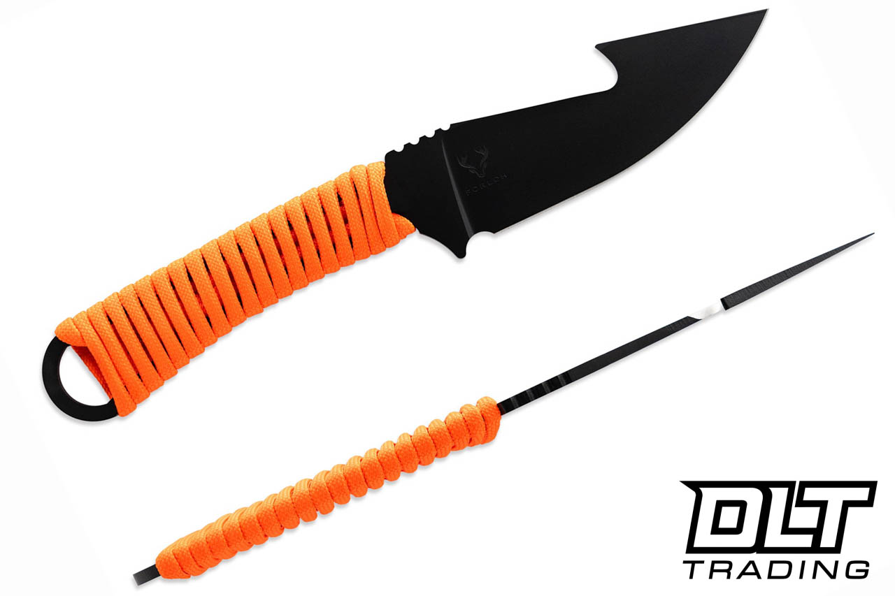 Toor Merlin CPM-154 - Skeletonized with Blaze Orange Paracord
