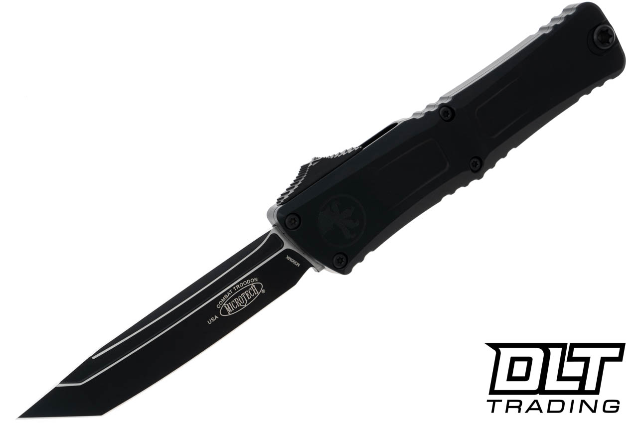 Microtech 1144-1T Combat Troodon Gen III T/E - Black Handle