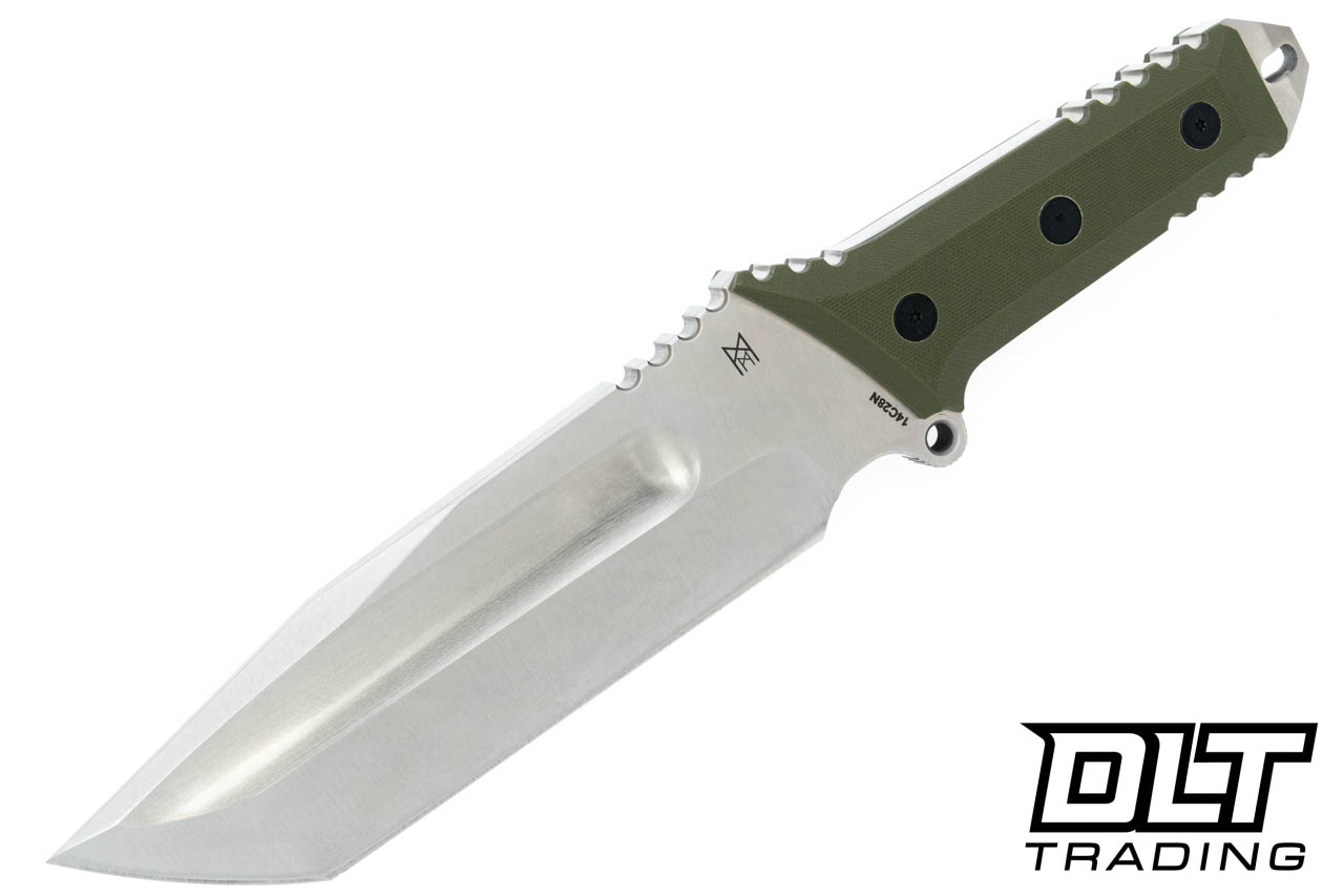 PMP Midgards Messer Collab - Large Big Boss Fixed Blade - OD Green
