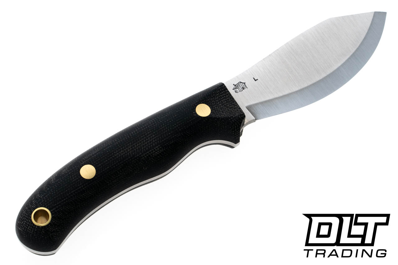 LT Wright Jessmuk C AEB-L - Scandi - Black Micarta - Matte - DLT