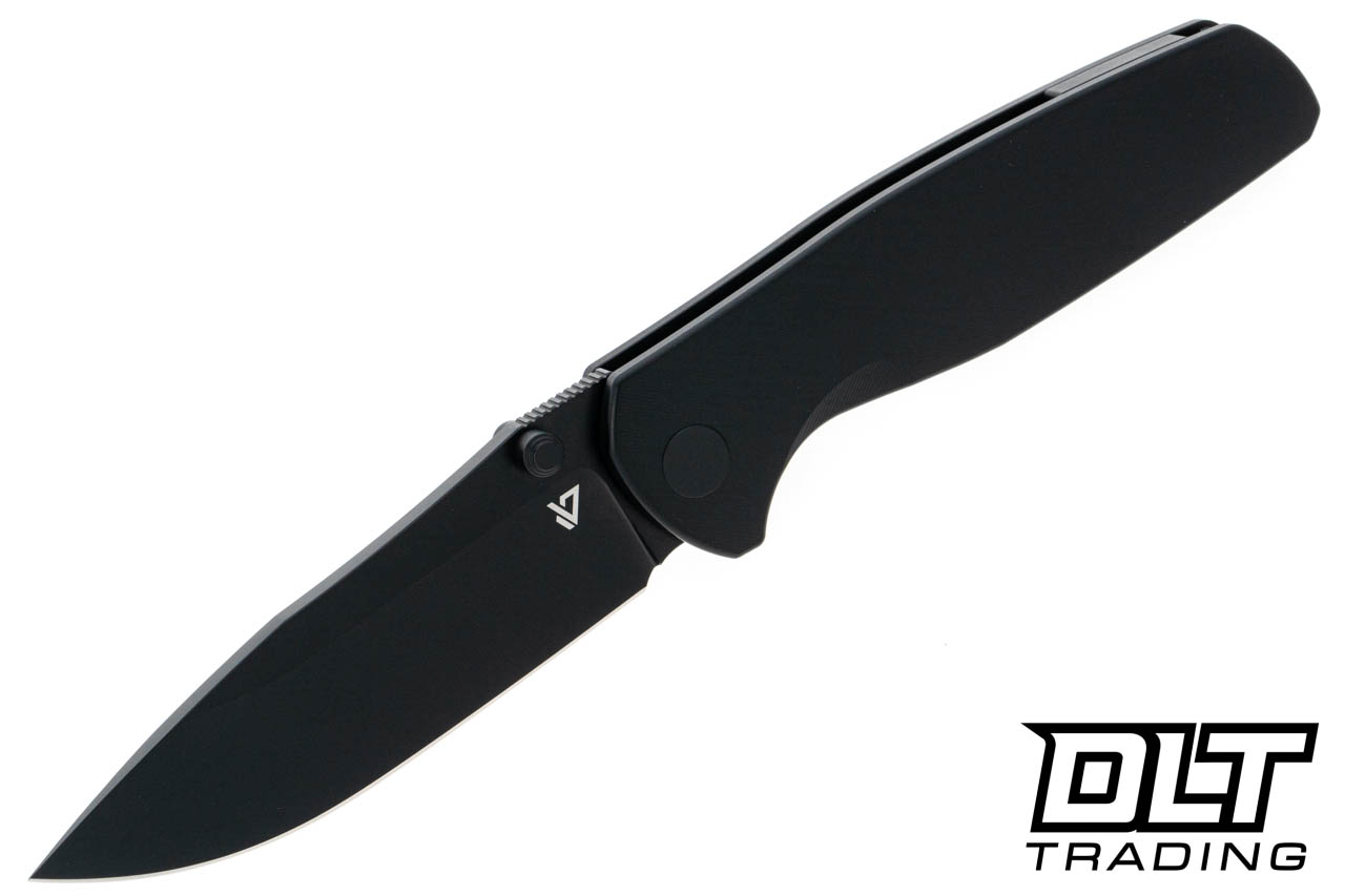 Vanguard ESOX M390 - Black PVD Titanium - Titanium & Timascus Clip