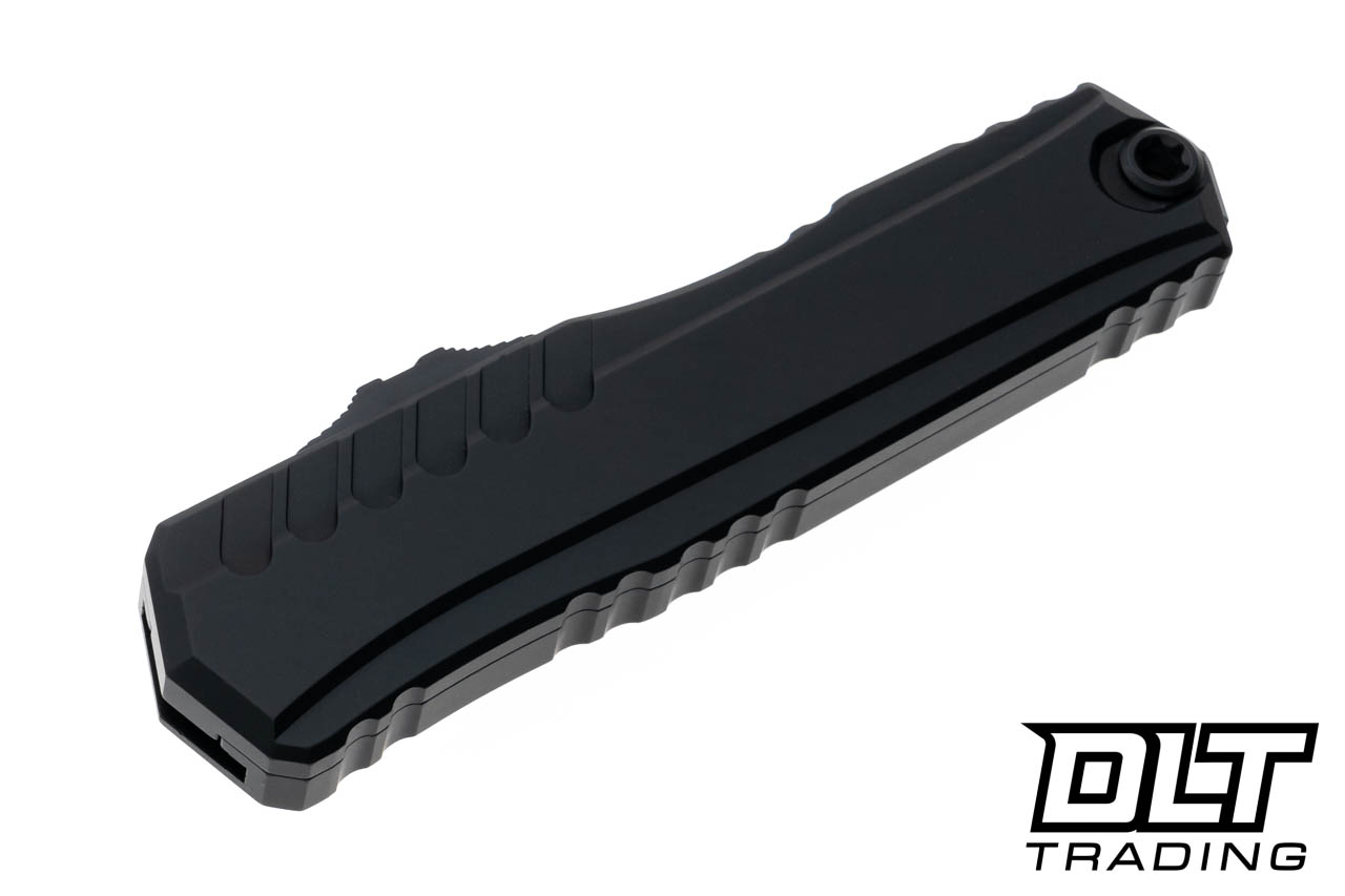 Microtech 1242-1T Cypher II D/E - Black Handle - Black Blade - DLT