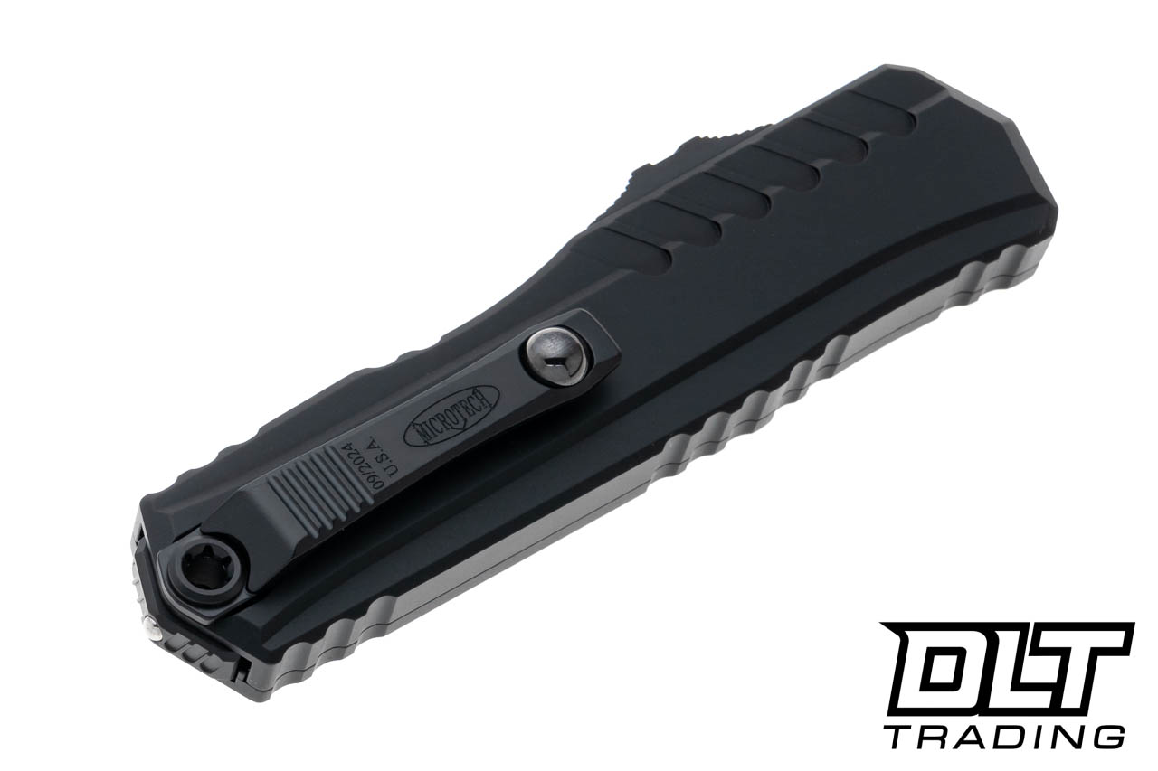 Microtech 1242-1T Cypher II D/E - Black Handle - Black Blade - DLT