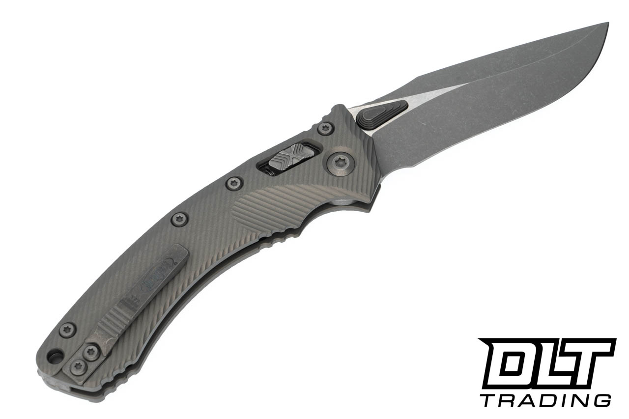 Microtech 137RL-10APFLNC Amphibian Ram-Lok - Natural Clear Fluted