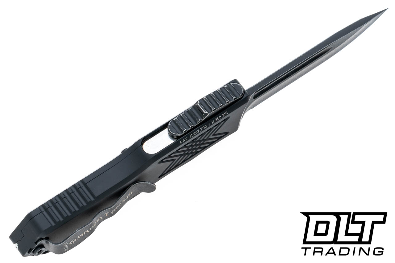 Guardian Tactical GTX-025 OTF Drop Point - Dark Stonewashed Elmax