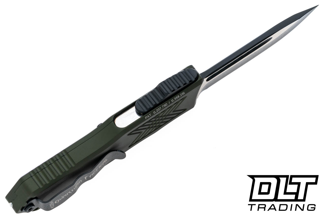 Guardian Tactical GTX-025 OTF Drop Point - Two Tone Elmax Blade