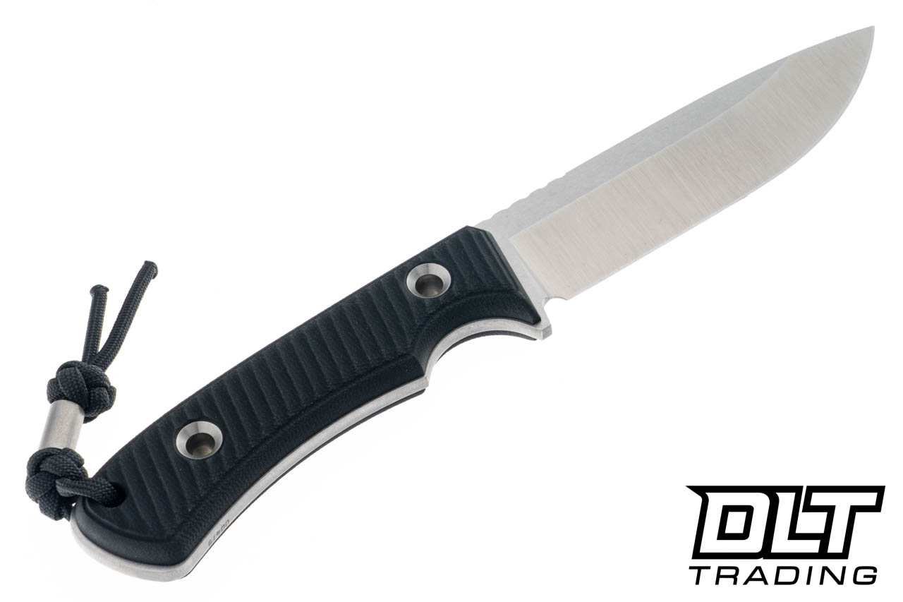 TRC South Pole - Satin MagnaCut - Double Black Canvas Micarta