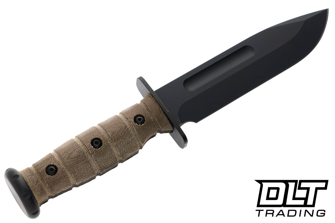 USMC ダブルフェイス Medford USMC 250th Trench Knife - 1095CV Black Oxide - Multi