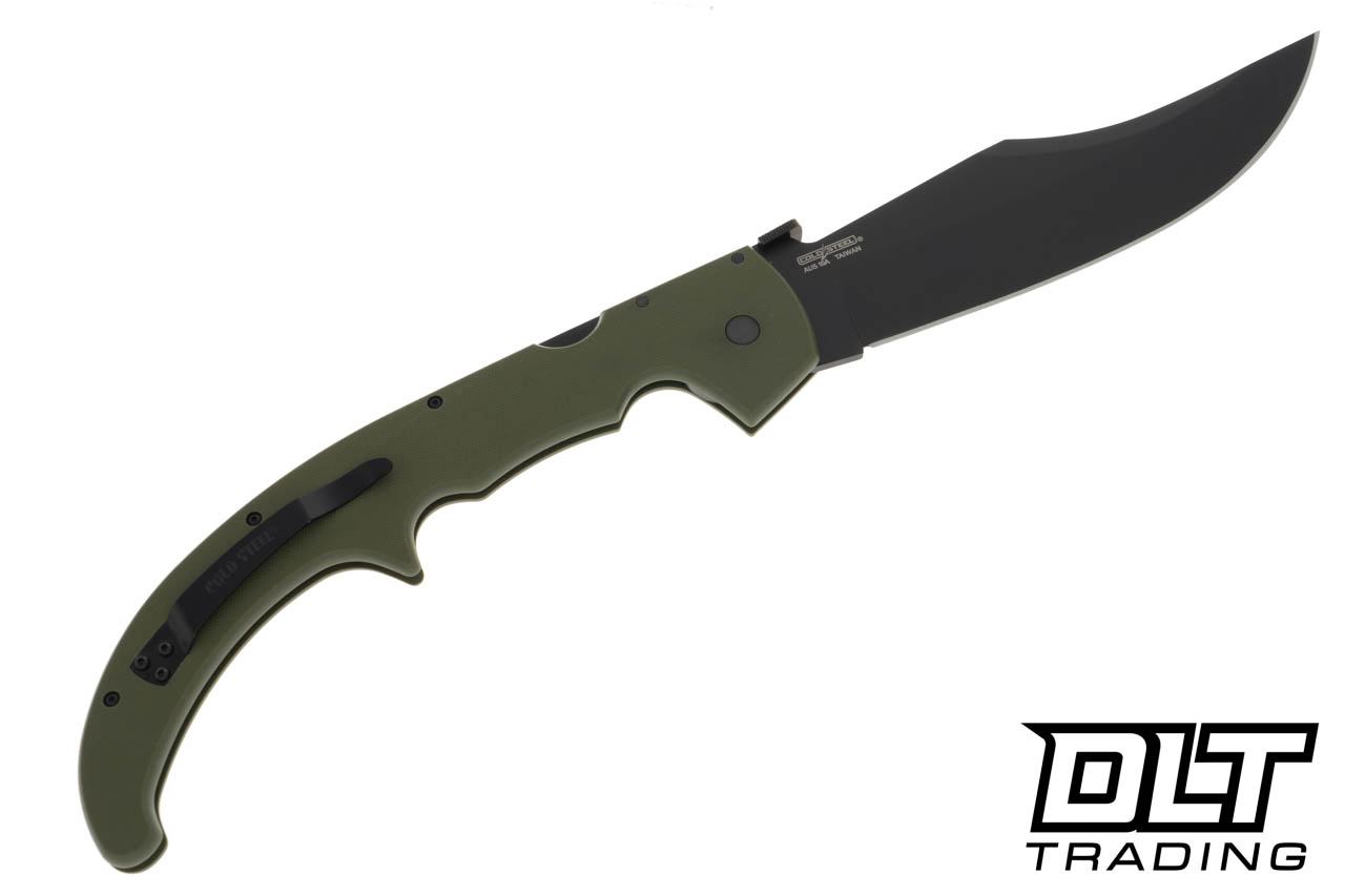 Cold Steel Espada XL | OD Green G-10 | Black Blade