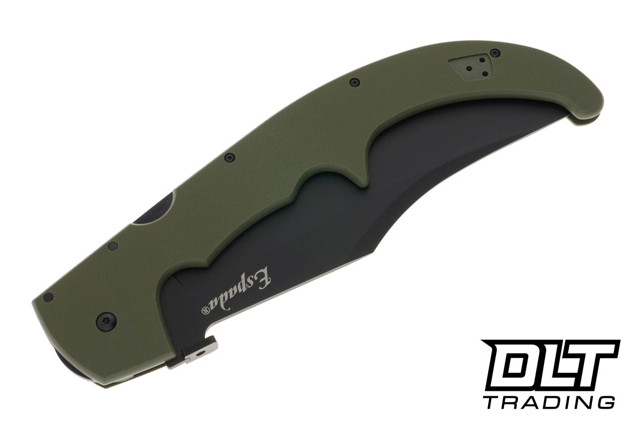 Cold Steel Espada XL - OD Green G-10 - Black Blade - DLT Trading