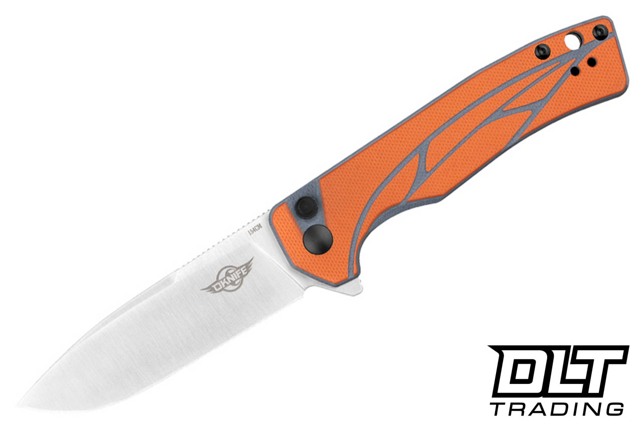 Olight Mettle - Orange G-10 - 154CM Blade - DLT Trading
