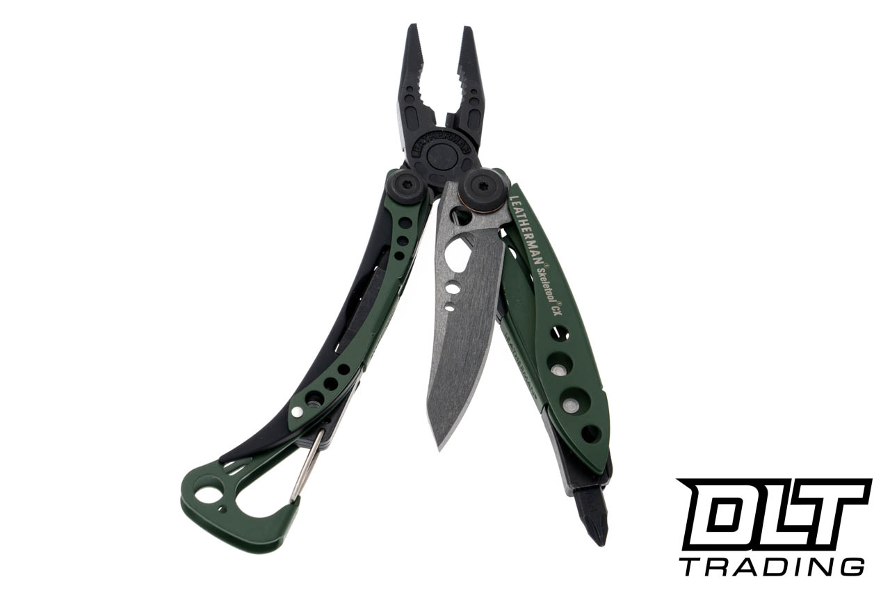 Leatherman Skeletool CX - OD Green Aluminum - DLT Trading