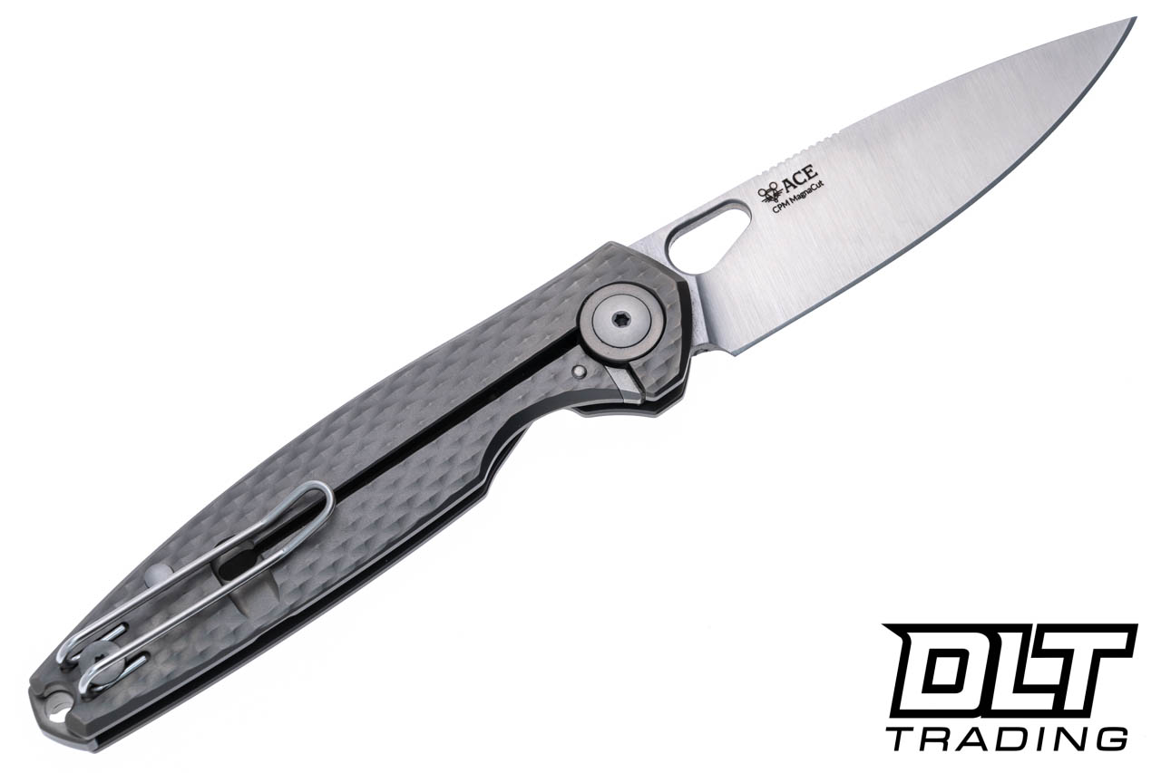 GiantMouse ACE REO - Titanium - Satin MagnaCut Blade - DLT Trading