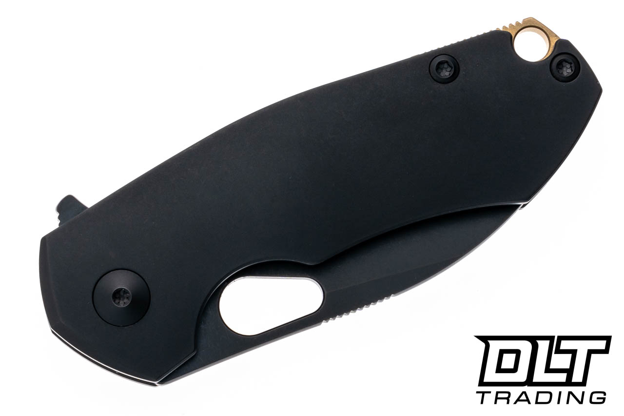 GiantMouse ACE RIV - Titanium Blackout - PVD M390 Blade - DLT Trading