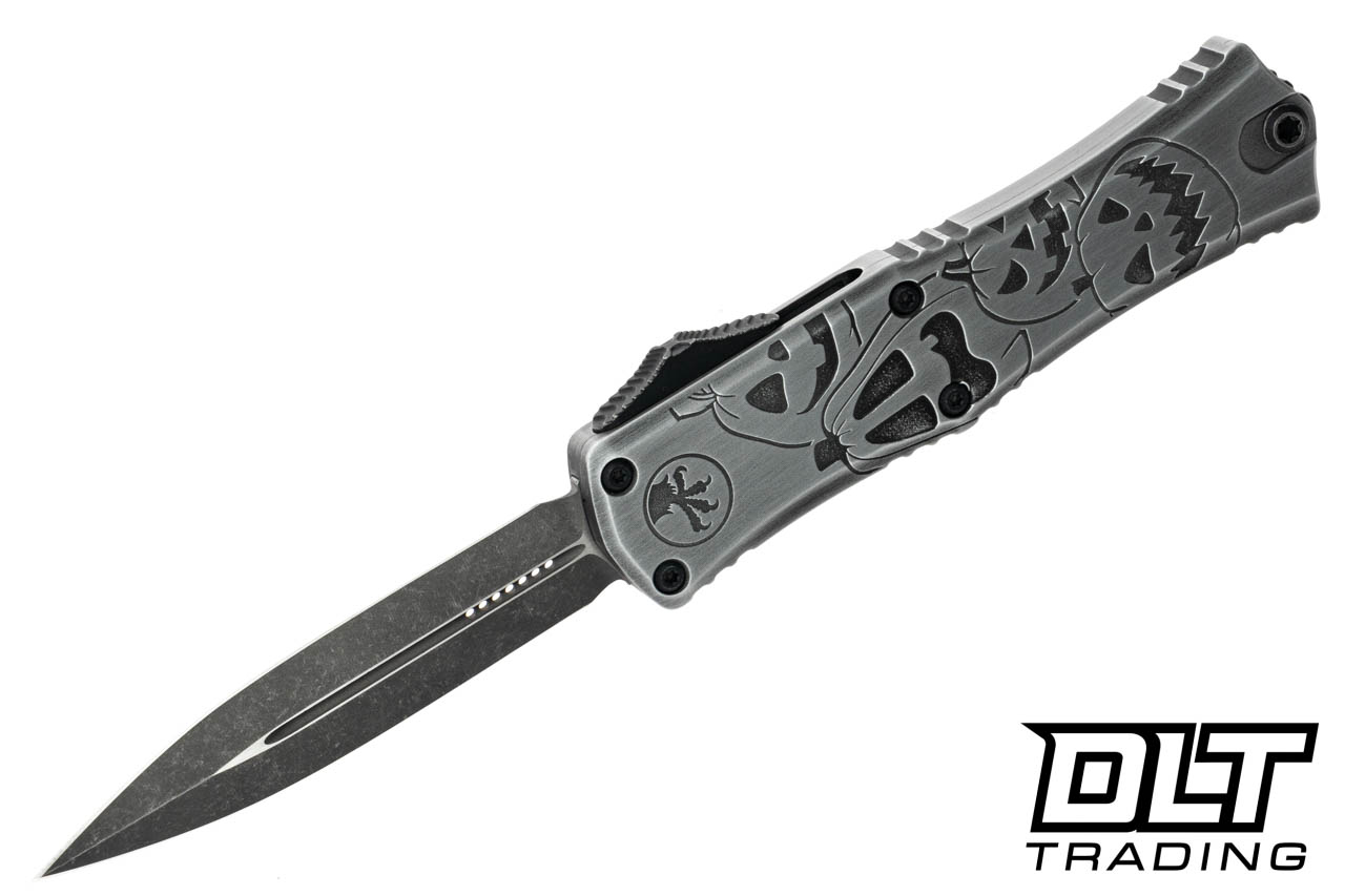 Microtech 1702M-1BMHWJLS Mini Hera D/E - Brushed Metal Jack-o