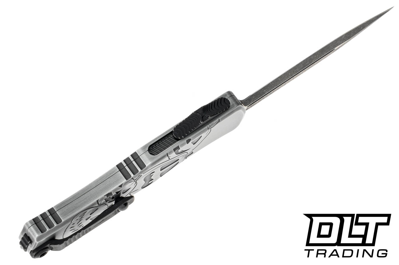 Microtech 1702M-1BMHWJLS Mini Hera D/E - Brushed Metal Jack