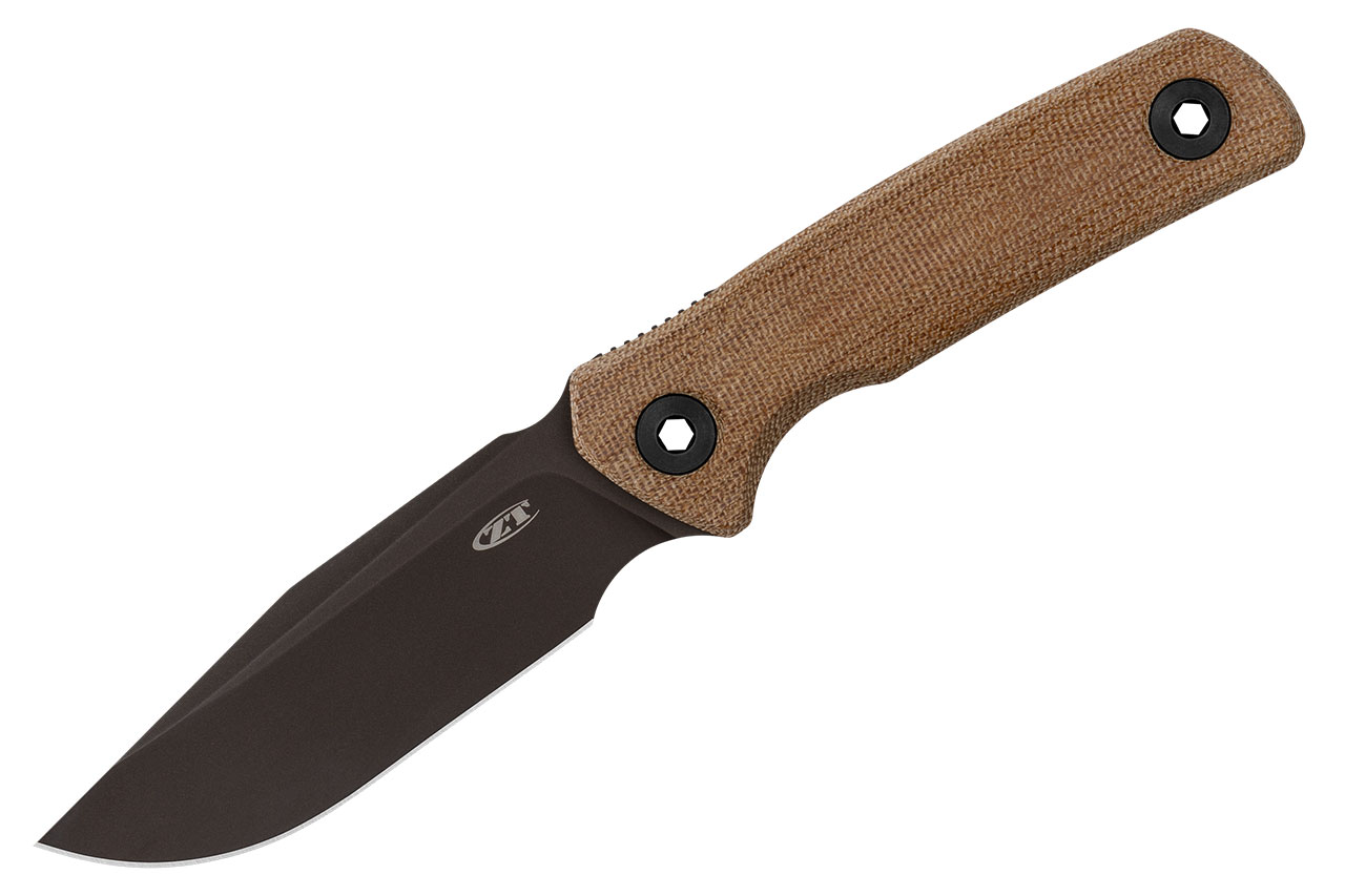 Zero Tolerance 0004 Fixed Blade - Natural Micarta - Cru-Wear Blade
