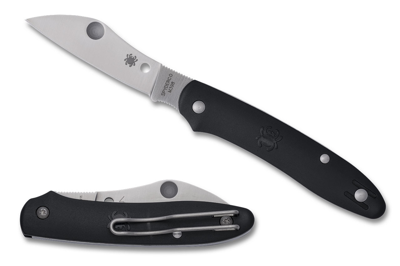 Spyderco C267BKP Roadie XL - Black Handle