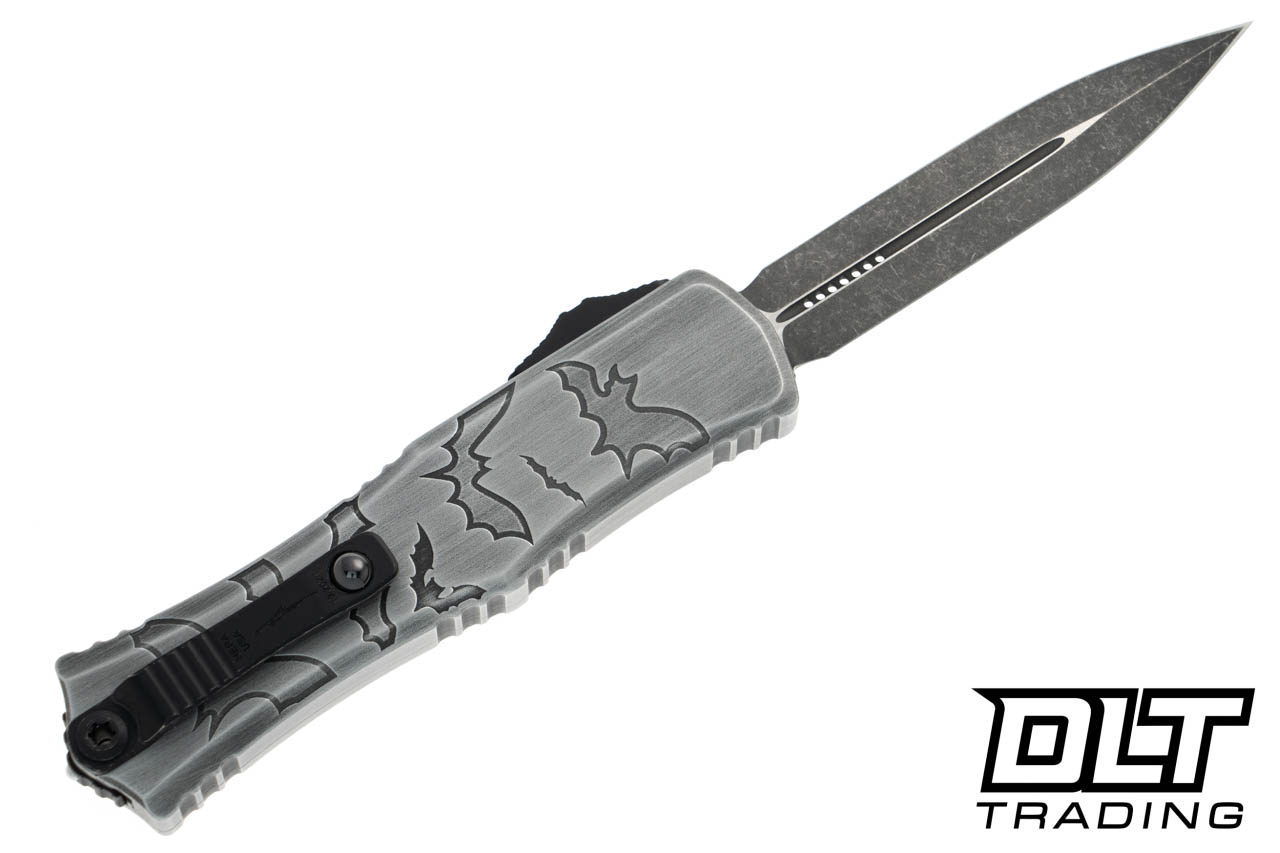 Microtech 1702M-1BMHWBAS Mini Hera D/E - Brushed Metal Bats Handle