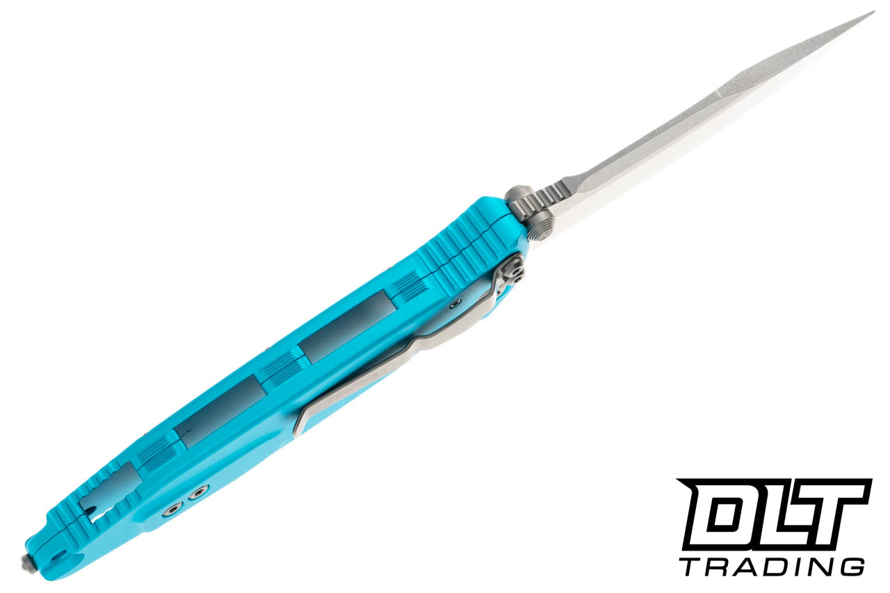 Microtech 160-10TQ Socom Elite S/E - Turquoise Handle