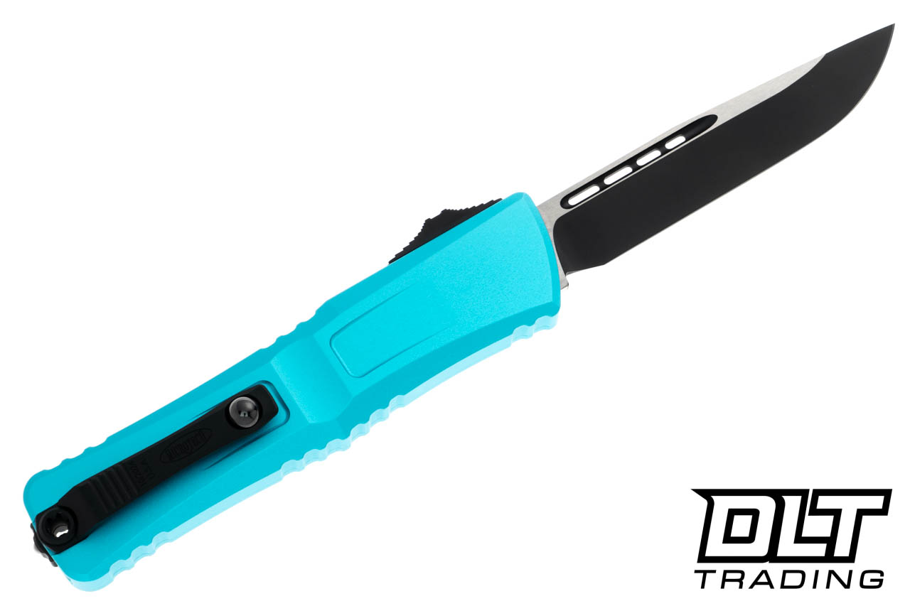 Microtech 1143-1TQ Combat Troodon Gen III S/E - Turquoise Handle