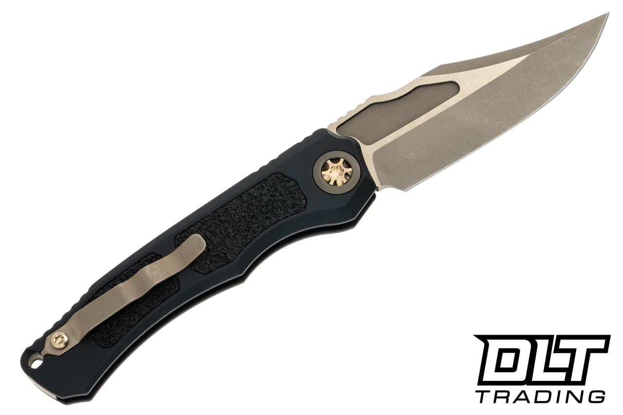 Heretic Wraith V4 Bowie Bronze MagnaCut Blade - Black Chassis