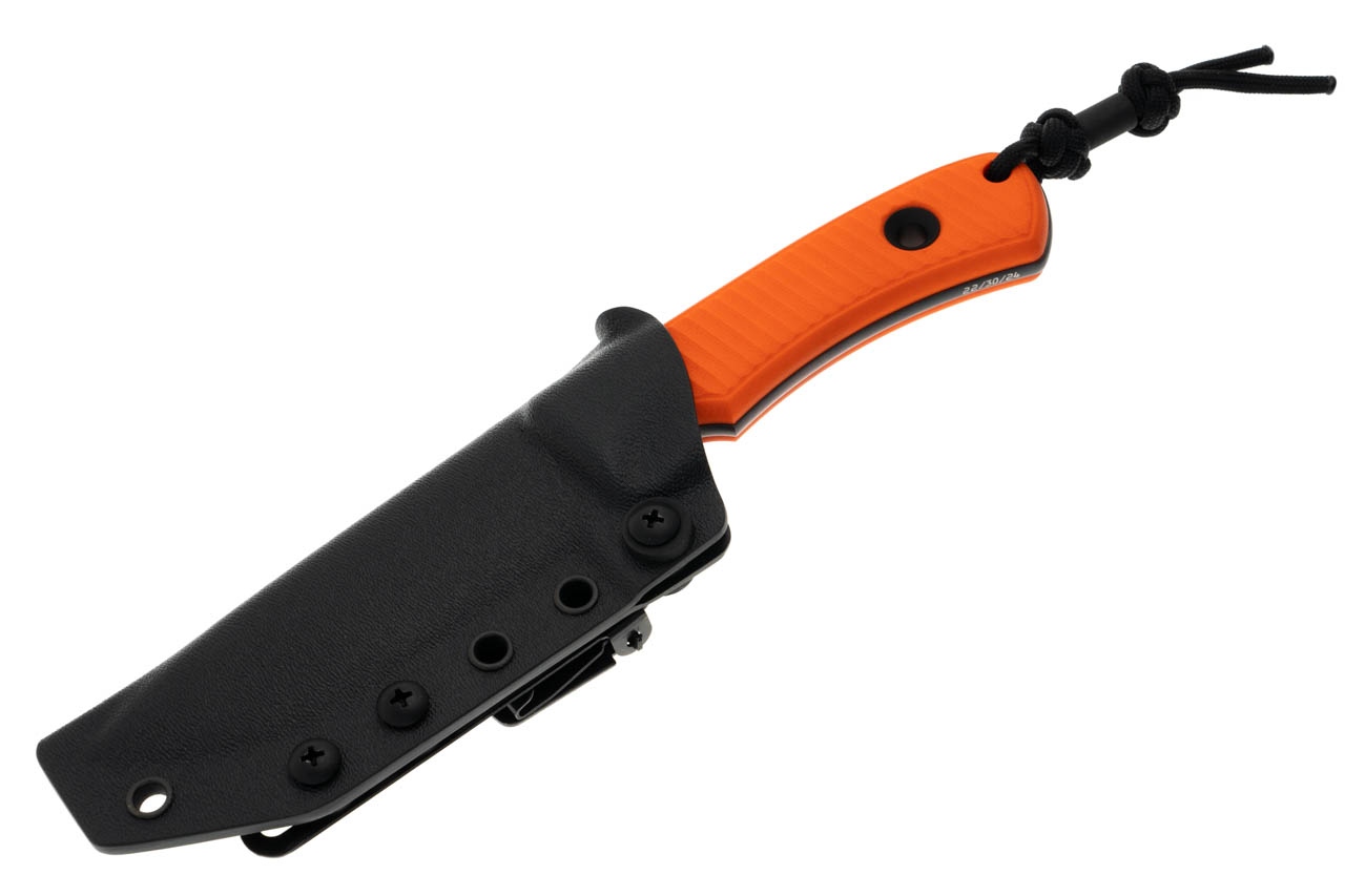 TRC Polheim - Blaze Orange G-10 - Apocalyptic MagnaCut Blade - DLT