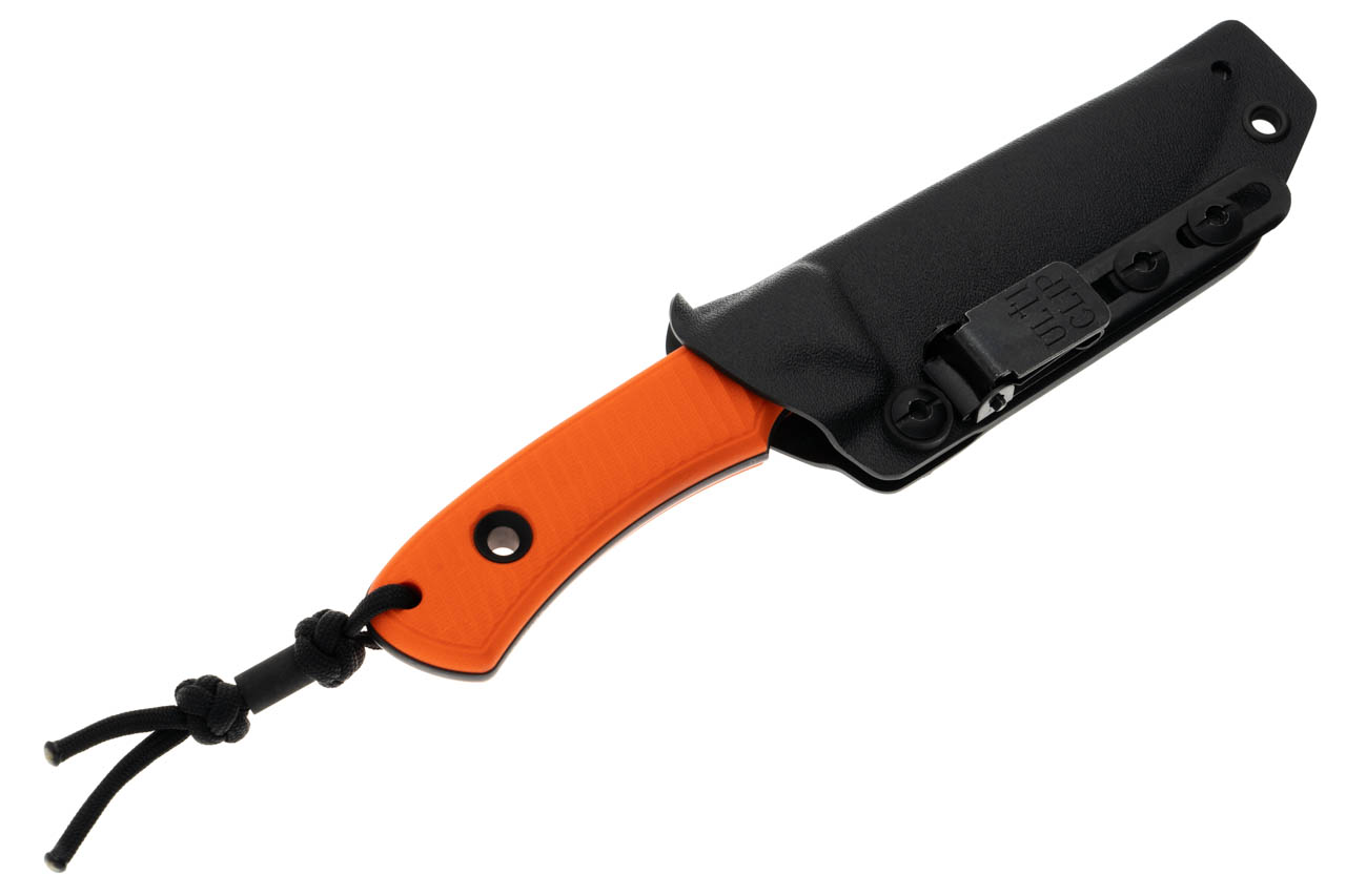TRC Polheim - Blaze Orange G-10 - Apocalyptic MagnaCut Blade - DLT