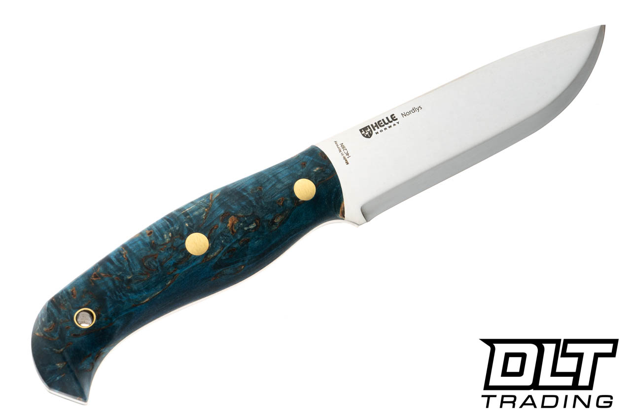 Helle Nordlys 14C28N - Blue Curly Birch - DLT Trading