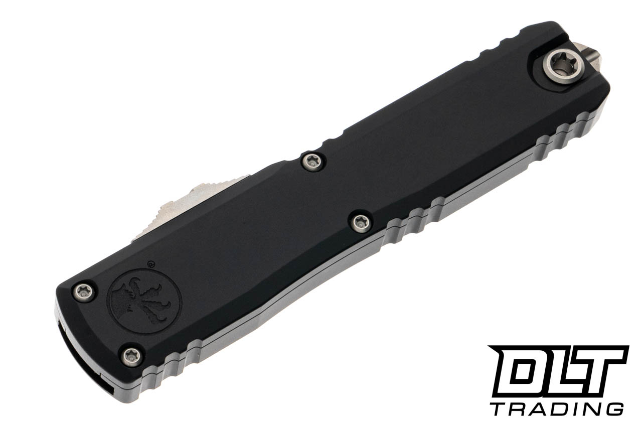 Microtech 1122-10 Ultratech ZBP D/E - Black Handle - Stonewashed