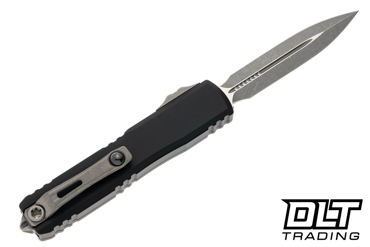 Microtech 1122-10AP Ultratech ZBP D/E - Black Handle - Apocalyptic