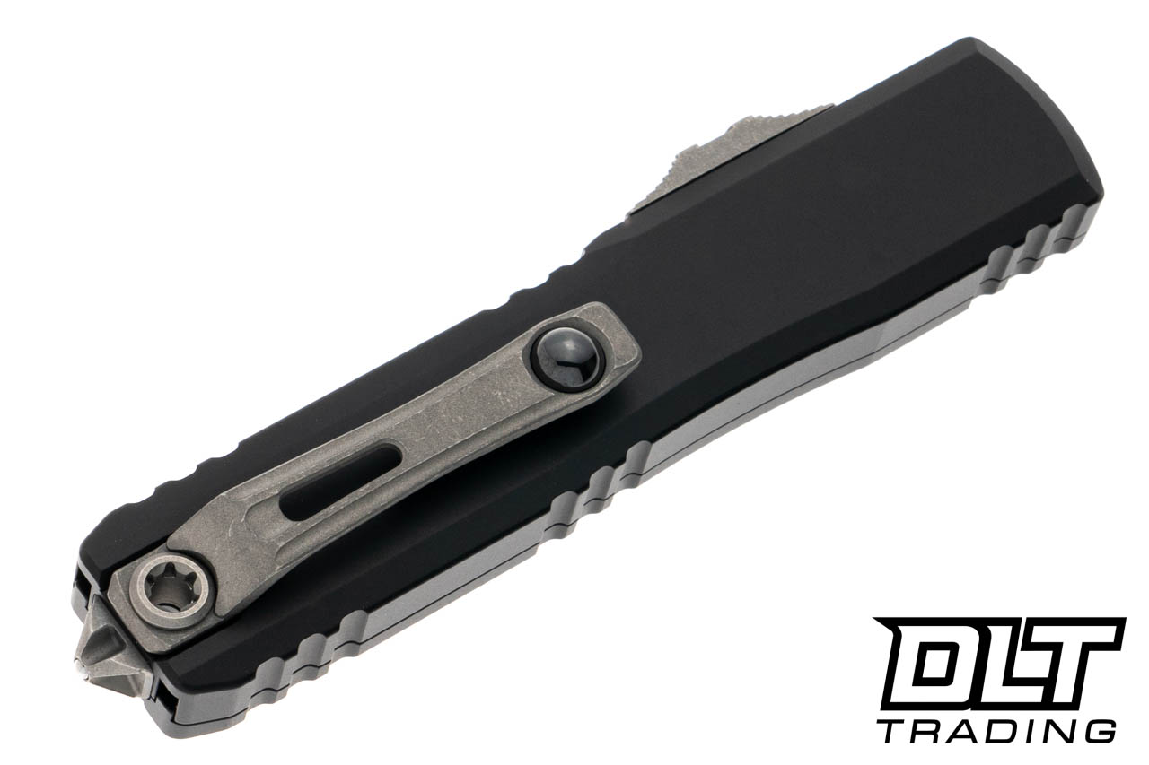Microtech 1122-10AP Ultratech ZBP D/E - Black Handle - Apocalyptic