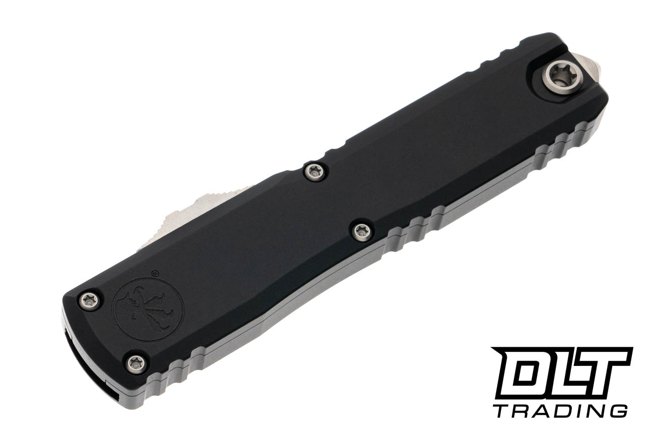 Microtech 1122-12 Ultratech ZBP D/E - Black Handle - Stonewashed